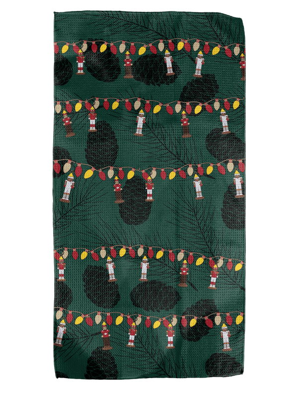 Nutcracker Wrangler 12x24 Bartender Double - Sided Towel - Absorb - lumen