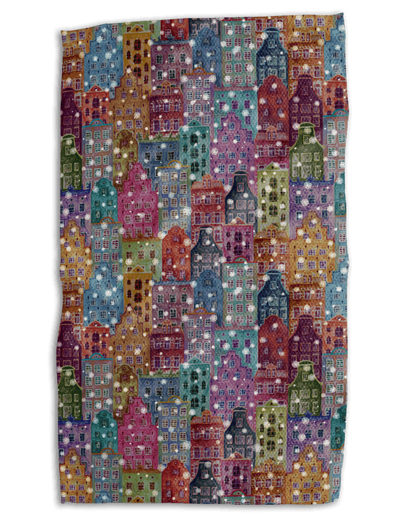 O Holy Night 18x30 Work - Harder Double - Sided Towel - Absorb - lumen