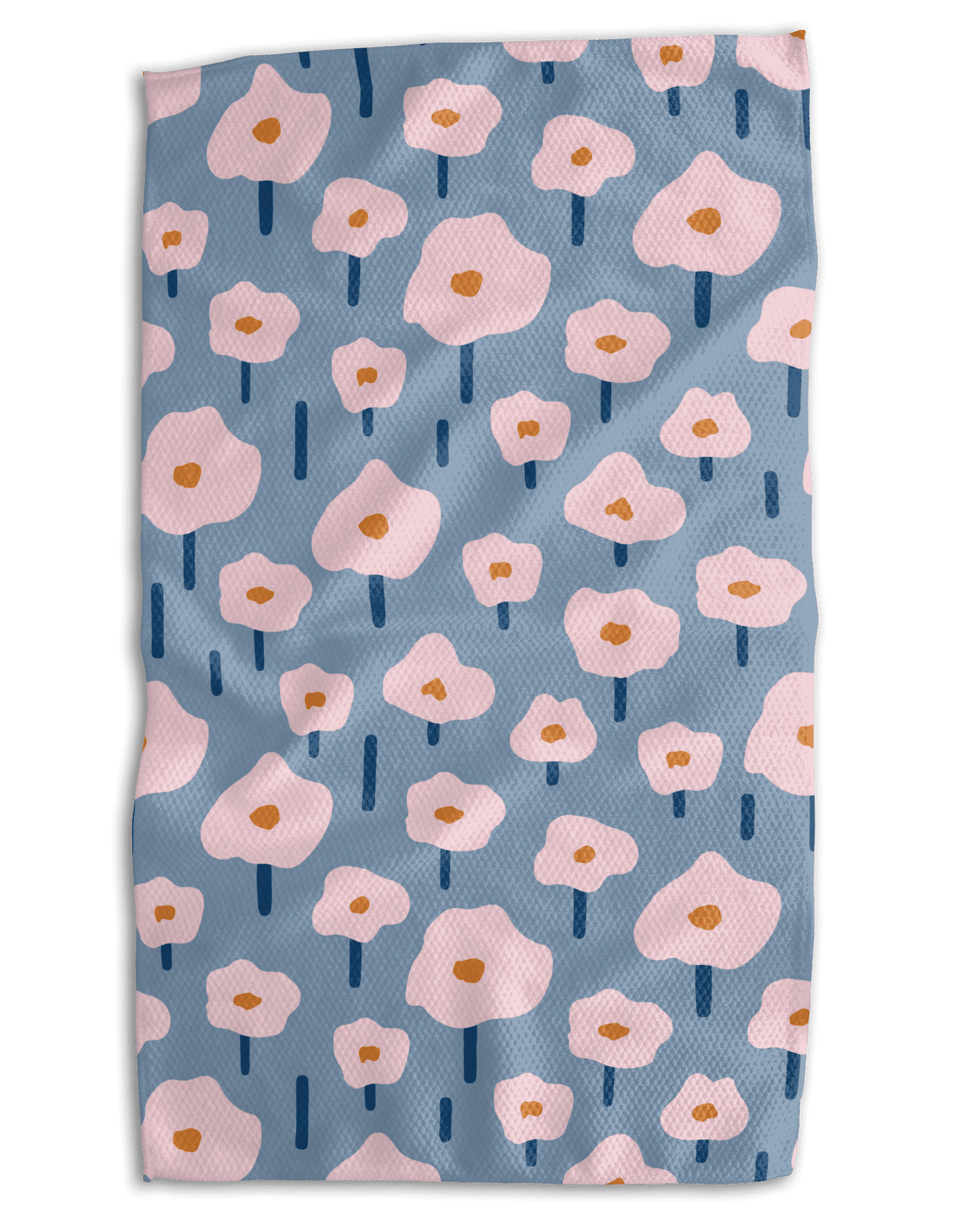 Pink Poppies Kitchen Towel - Absorb - lumen