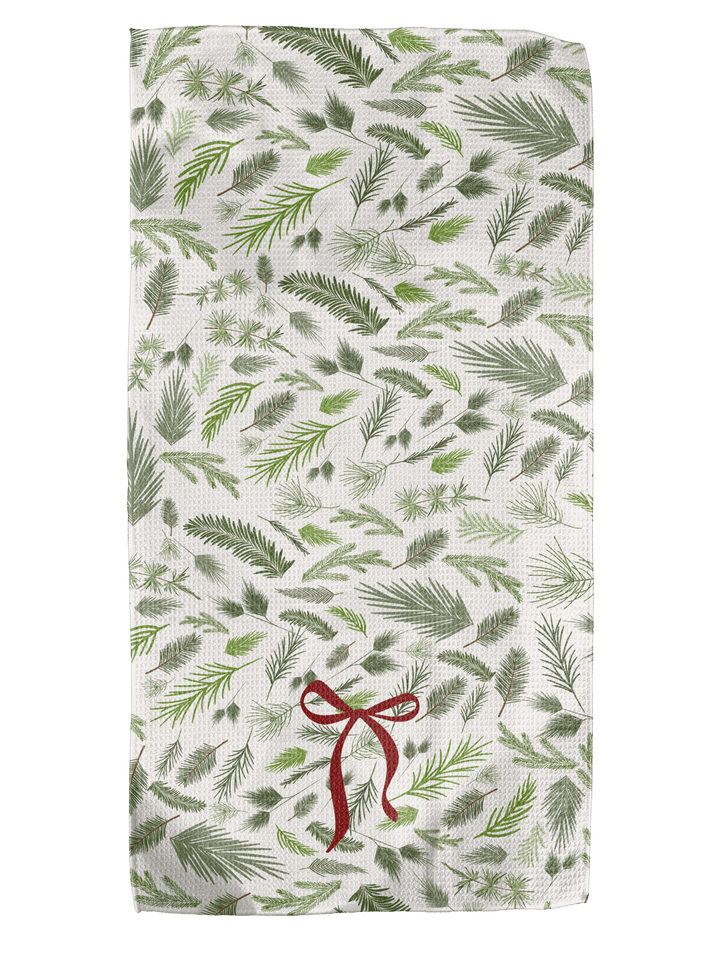 Plain Neath The Wreath 12x24 Bartender Double - Sided Towel - Absorb - lumen