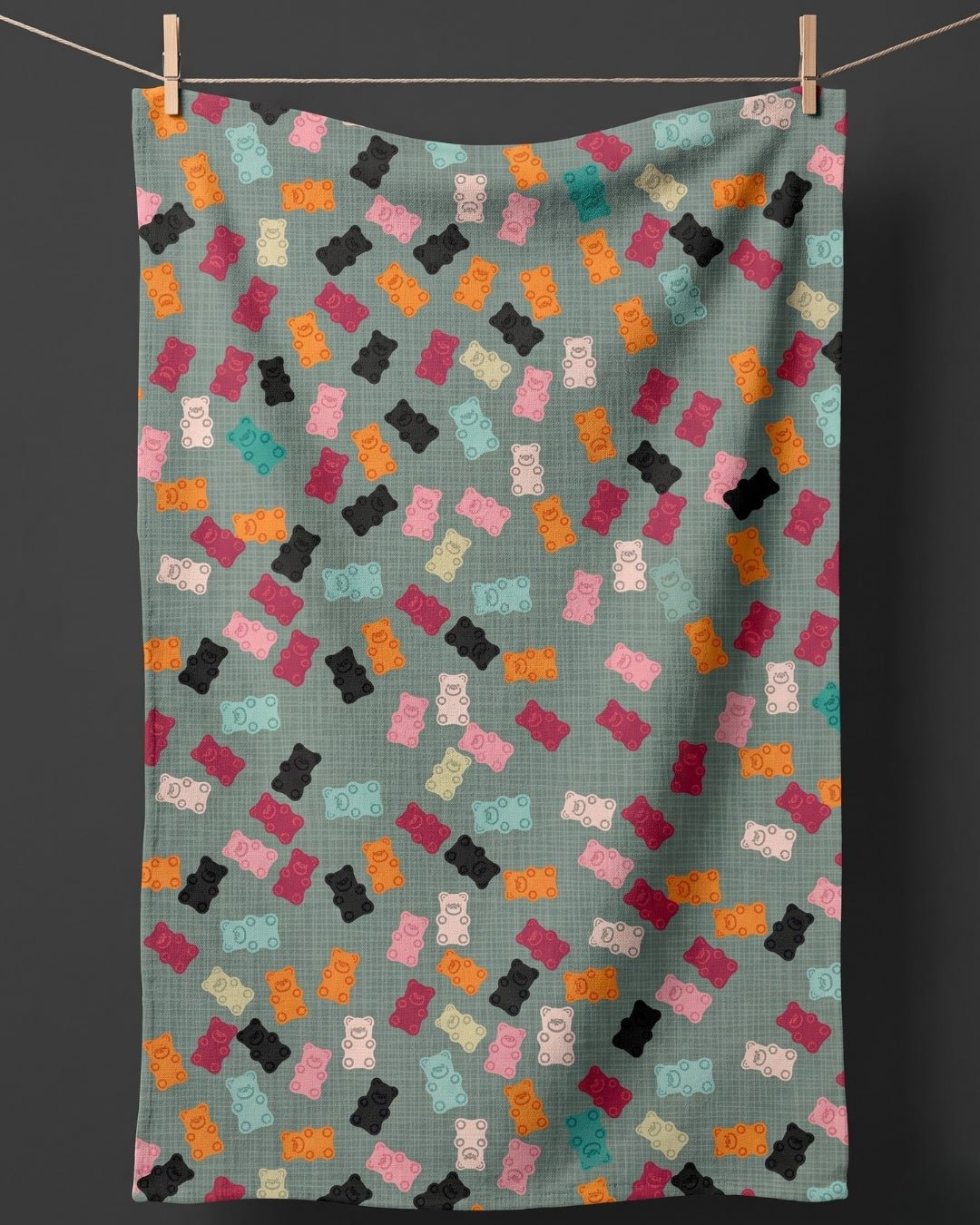 Sage Gummy Bear Bartender Towel - Absorb-lumen