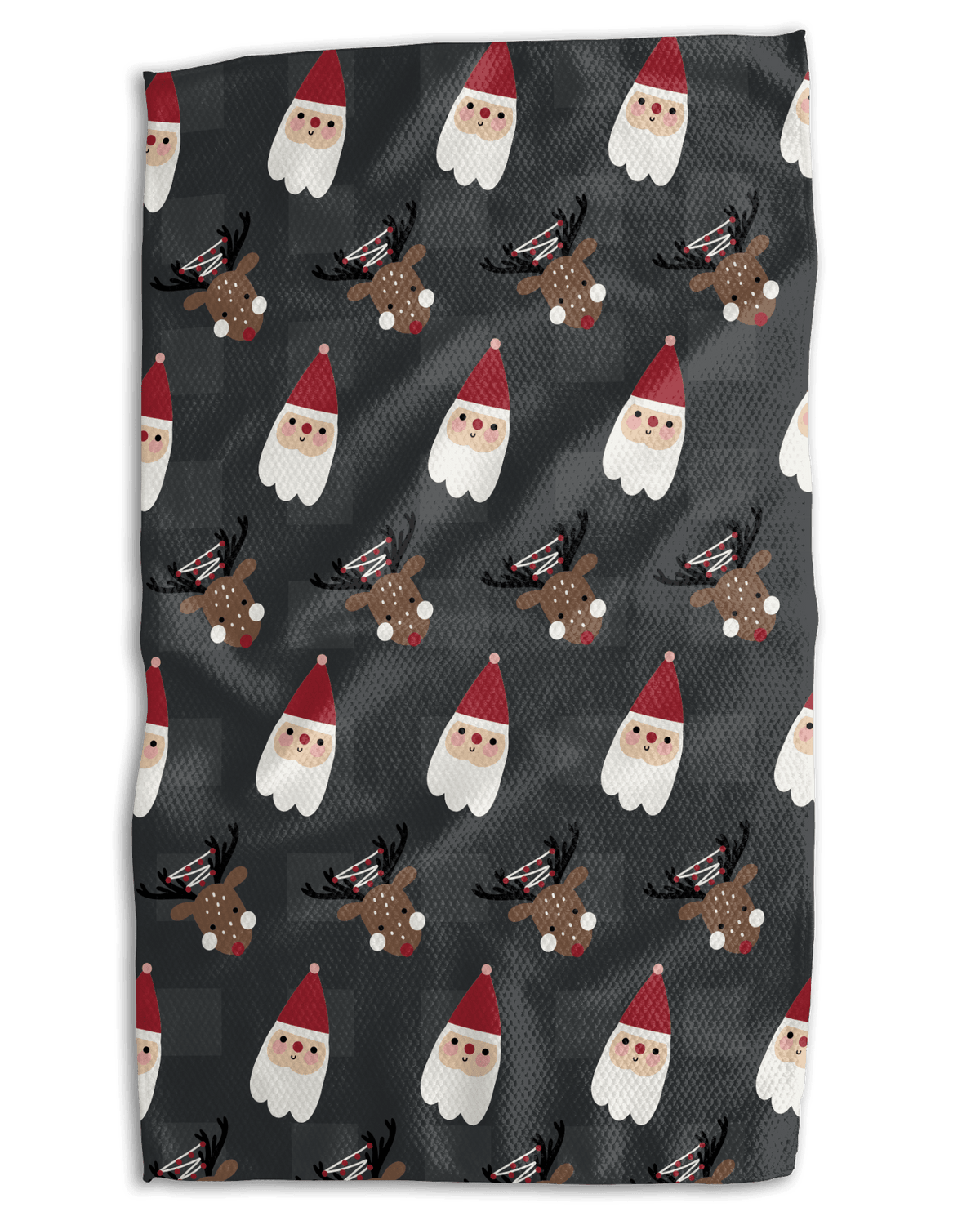 Santa and Reindeers Kitchen Towel - Absorb-lumen