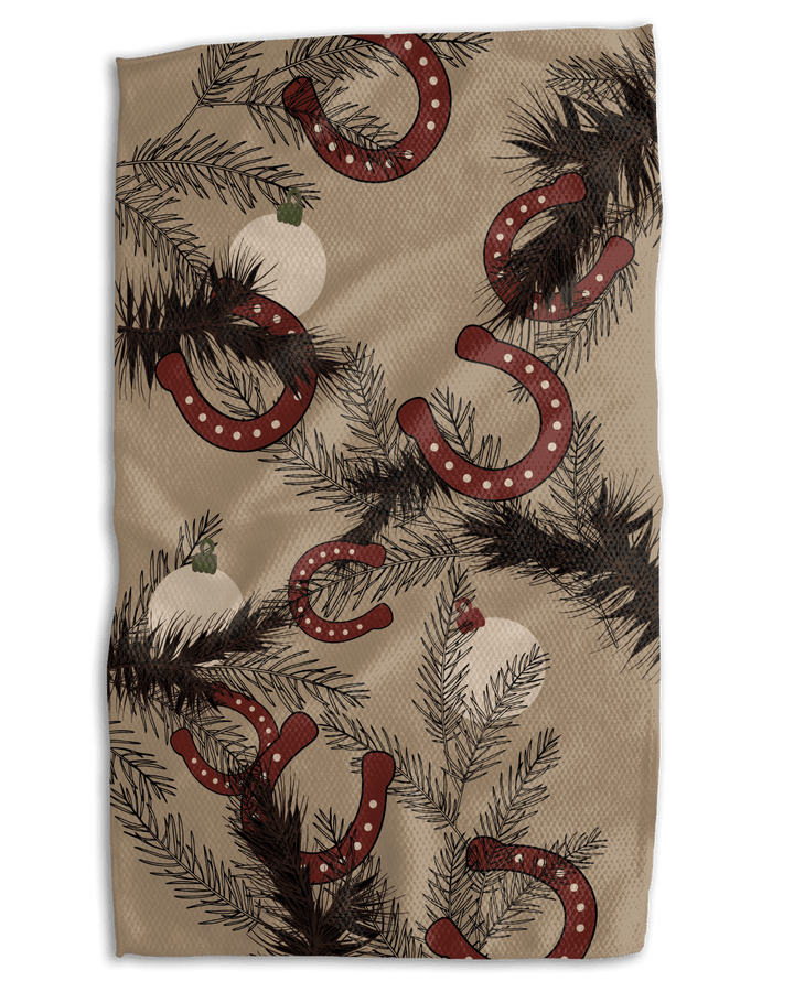 Save A Horse 18x30 Work - harder Double - Sided Towel - Absorb - lumen