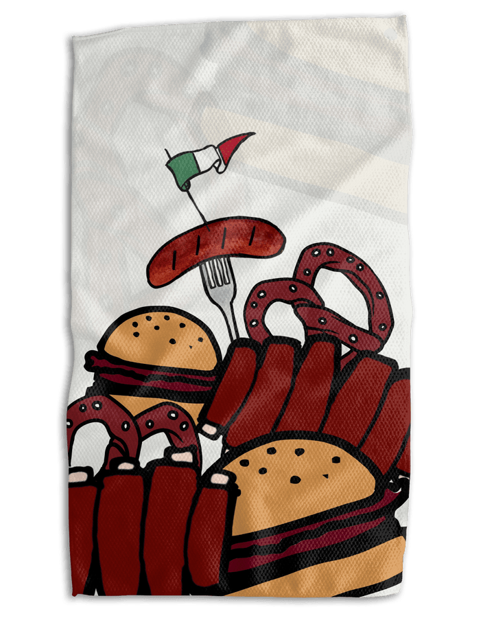 Stadium Grub 18x30 Work - harder Double - Sided Towels - Absorb - lumen