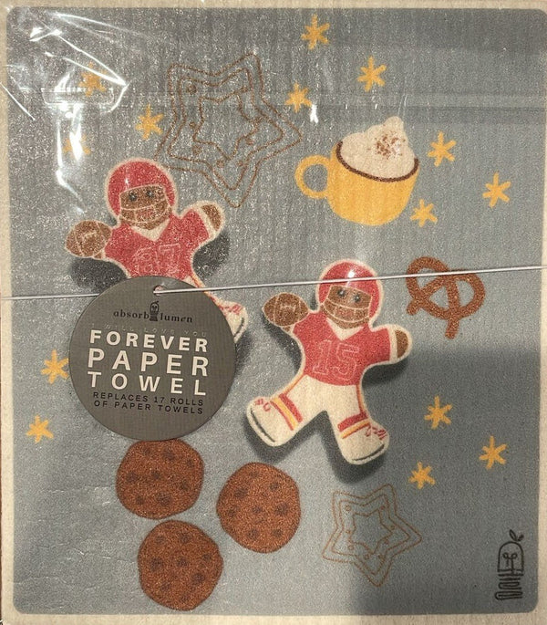 Sugar and Spice Gingerbread Forever paper Towel - Absorb - lumen