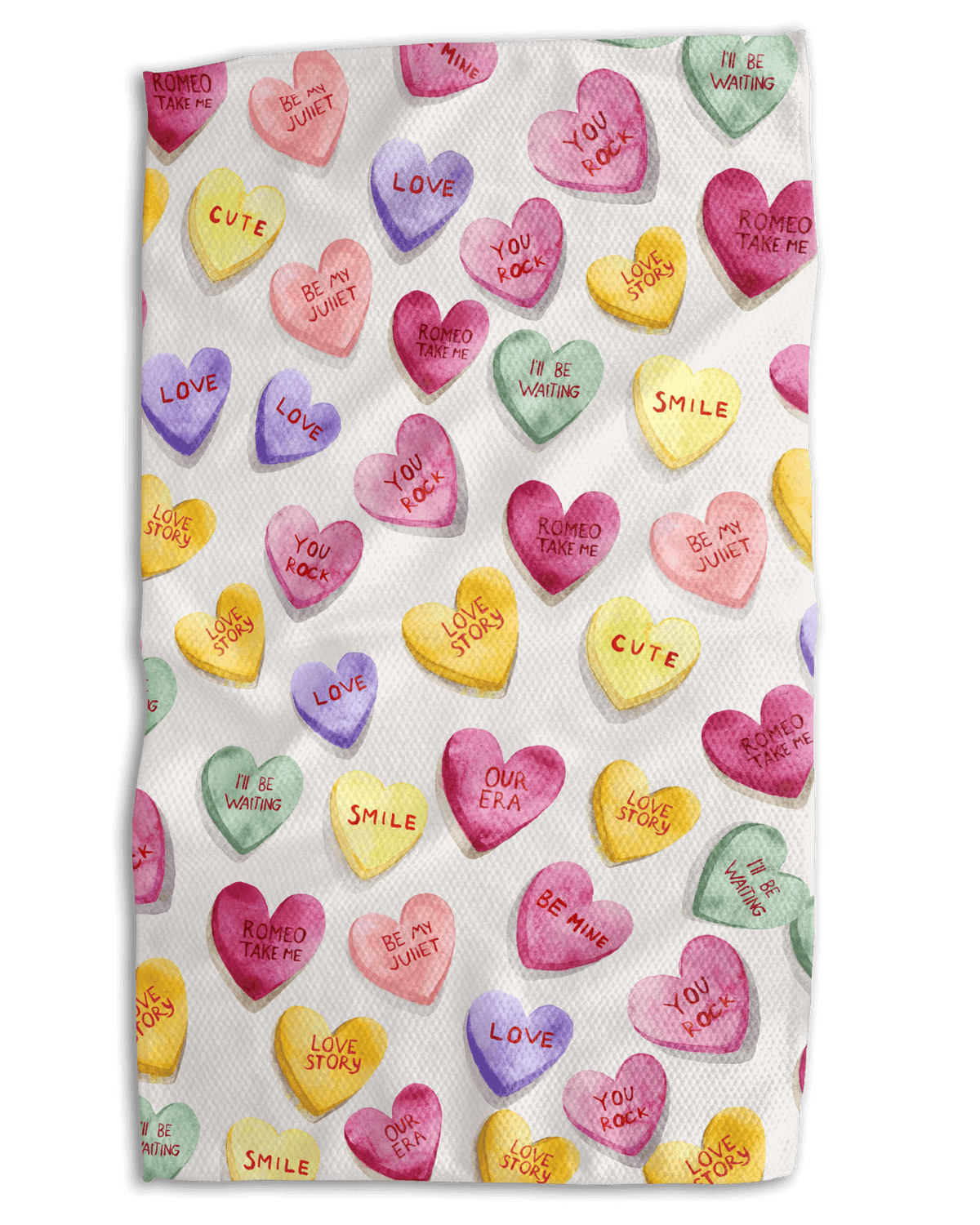 Sweethearts 18x30 Work - harder Double - Sided Towel - Absorb - lumen