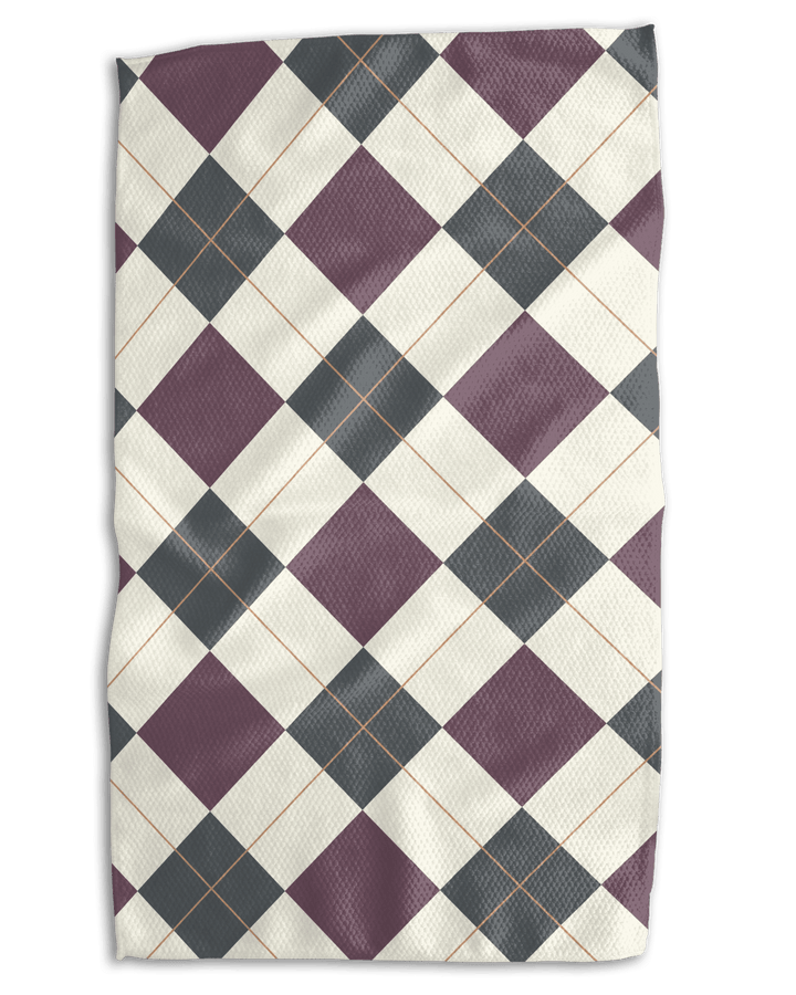 Vintage Golf 18x30 Work - Harder Double - Sided Towel - Absorb - lumen