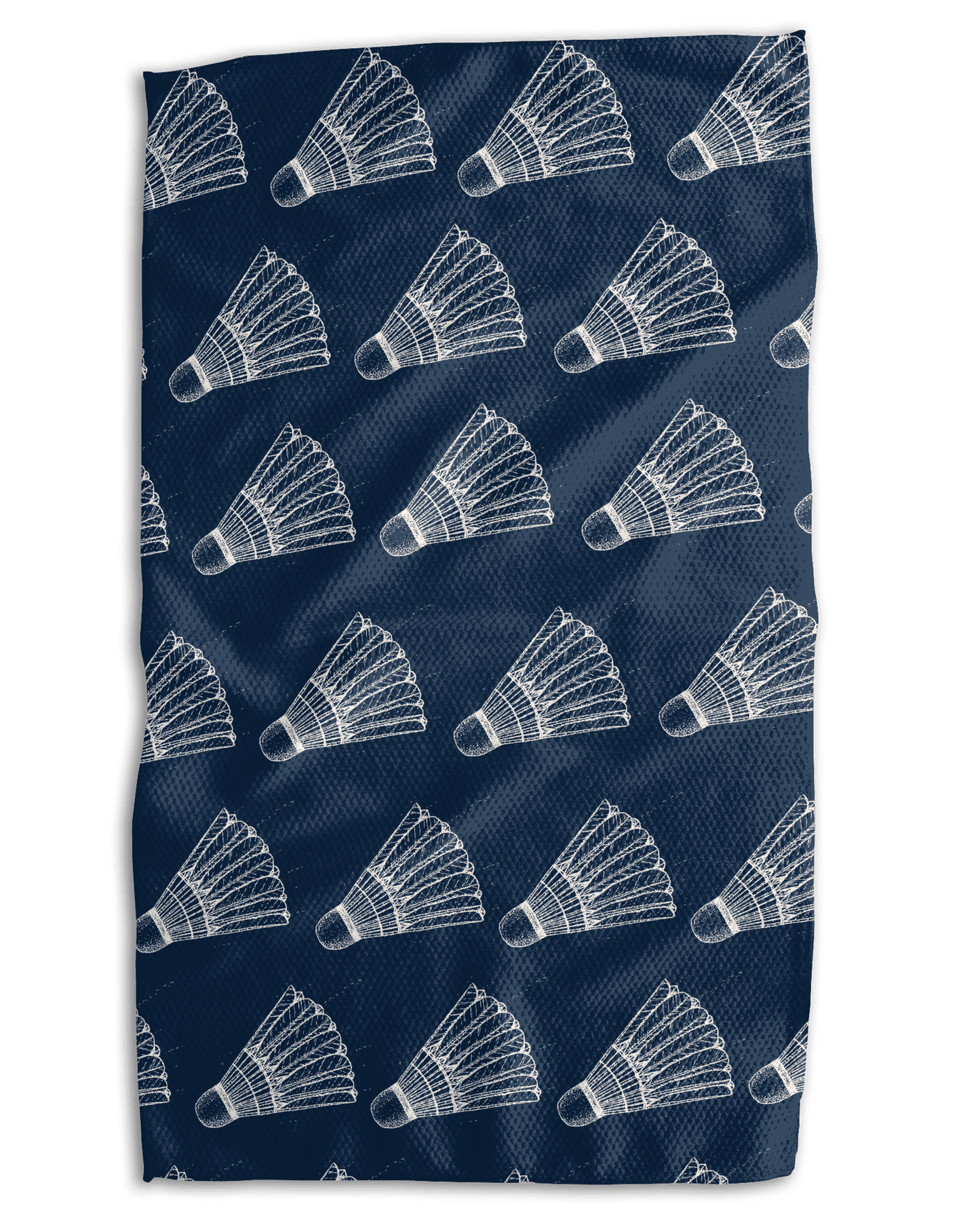 Vintage Shuttlecock 18x30 Work - Harder Double - Sided Towel - Absorb - lumen