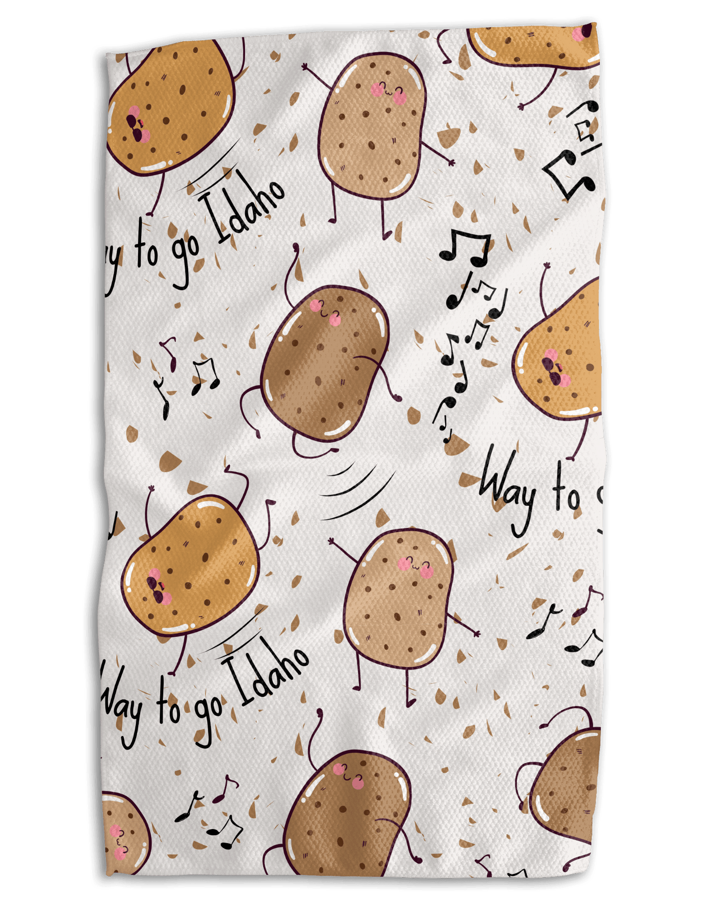 Way to go Idaho 18x30 Work - Harder Double Sided Towel - Absorb - lumen