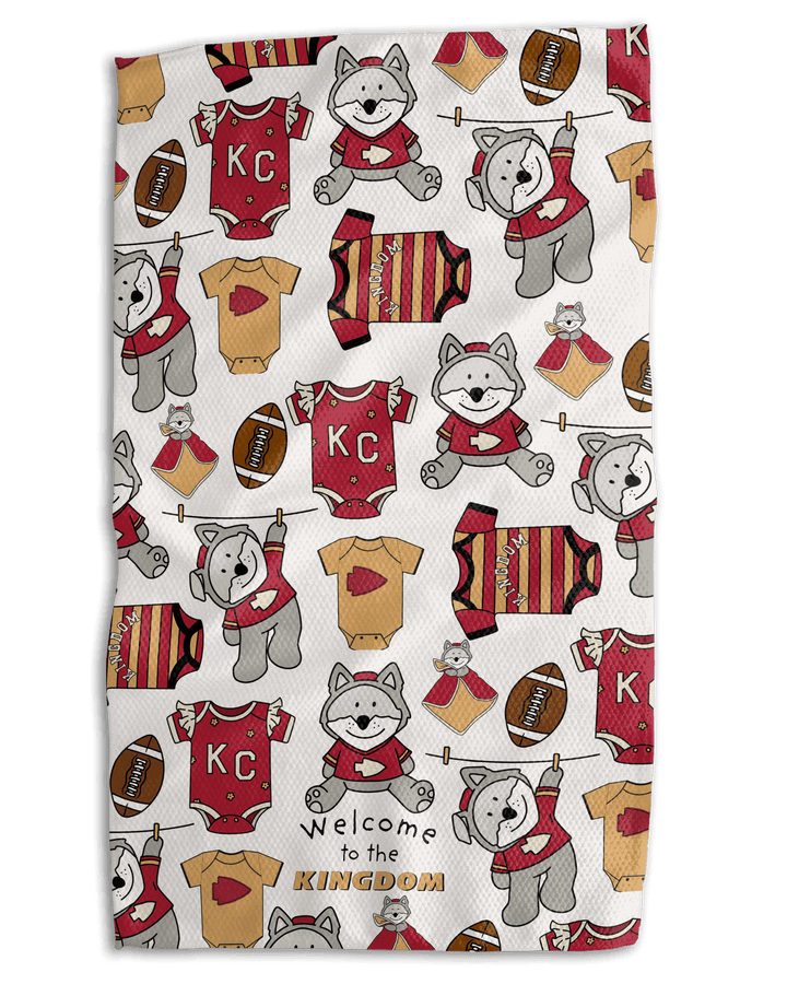 Welcome to the Kingdom 18x30 Work - harder Double - Sided Towels - Absorb - lumen