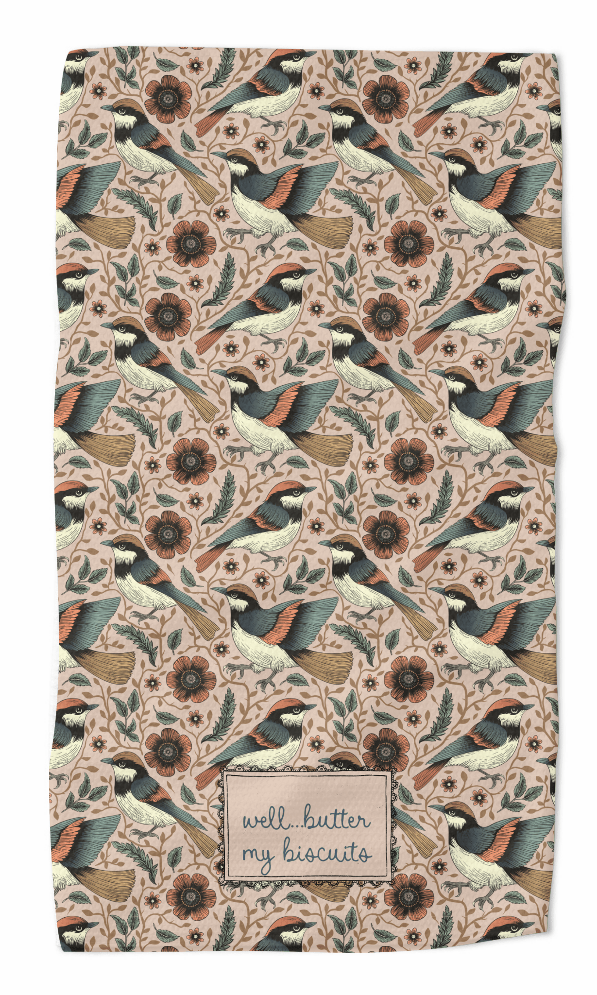 Well Butter My Biscuit Kitchen Towel - Absorb - lumen