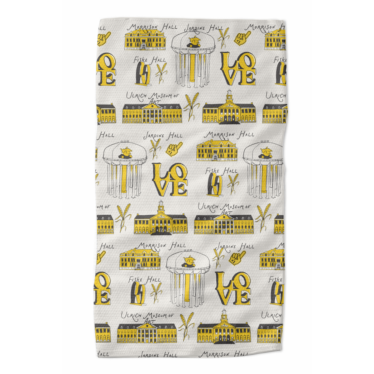 Wichita State Kitchen Towel - Absorb - lumen