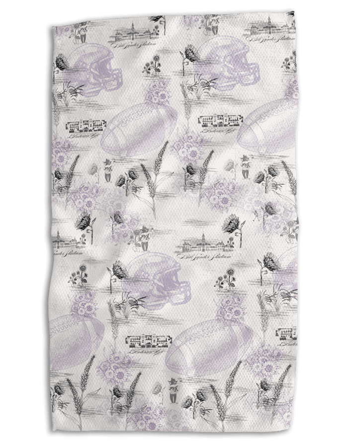 Wildthang Vintage 18x30 Work - harder Double - Sided Towel - Absorb - lumen